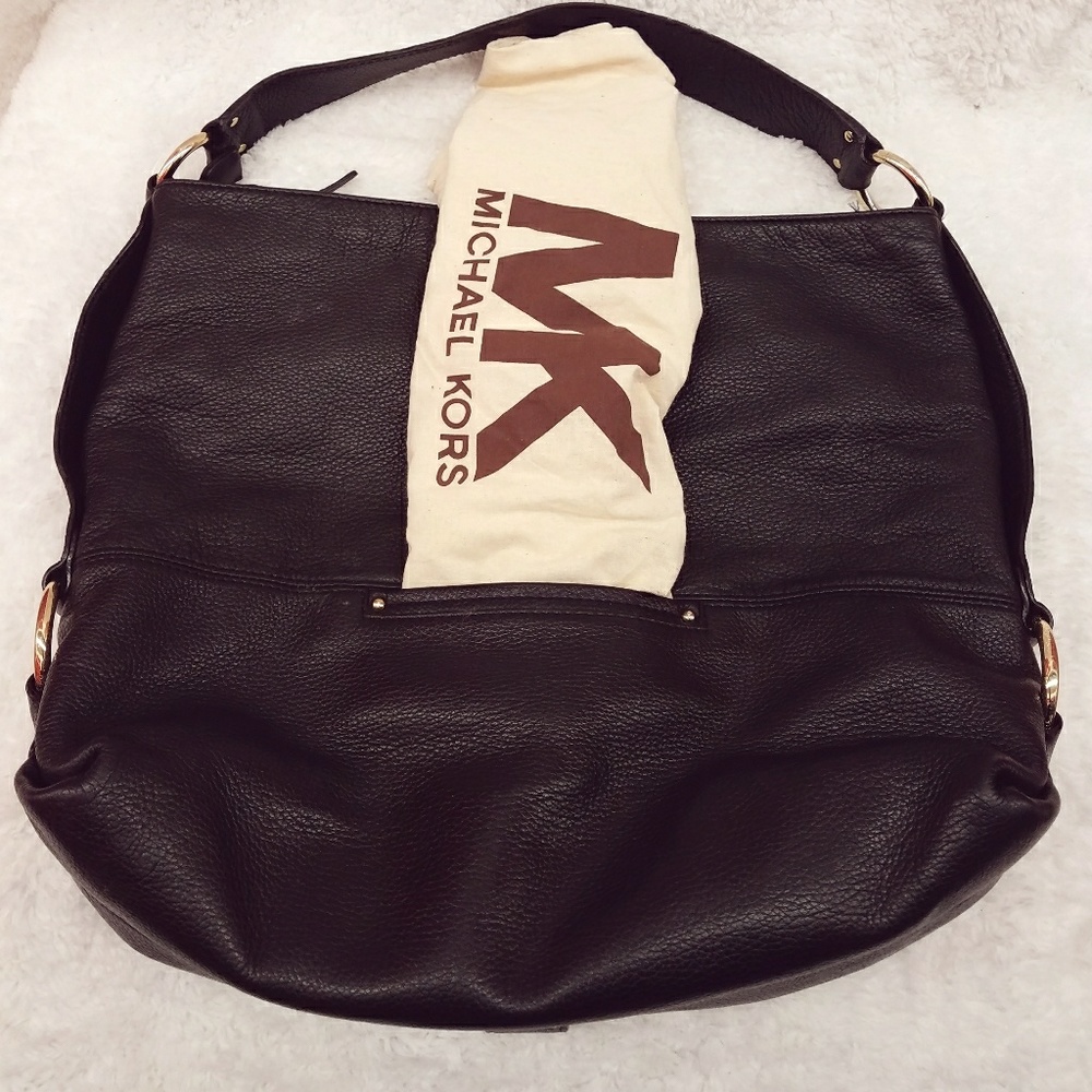 Michael Kors Hobo Leather Bag - Picture 2 of 8